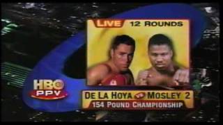 HBO Boxing Archives De La Hoya  Mosley II PreFight 2003 [upl. by Ybroc991]