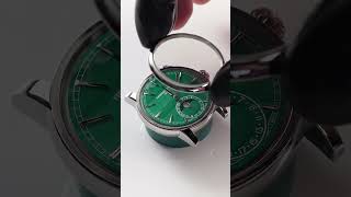 FREDERIQUE CONSTANT ¦ CLASSIC MOONPHASE DATE MANUFACTURE  MALACHITE DIAL [upl. by Repotsirhc]