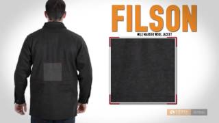 Filson Mile Marker Wool Jacket  Alaska Fit For Men [upl. by Coffey]