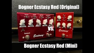 Bogner Ecstasy Red vs Bogner Ecstasy Red Mini [upl. by King]