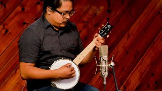 4String Banjolele w BuiltIn Pickup System by Ortega Guitars Natural Maple  OUBJE90MA [upl. by Eiluj215]