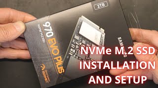 Installation Tutorial For NVMe M2 SSD Solid State Drive With MSI Expanderz Gen 4 Card 970 EVO Plus [upl. by Nellad]