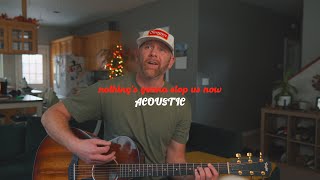 Nothings gonna stop us now Acoustic Derek Cate Cover [upl. by Alah]