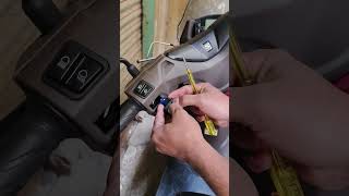 4 Indicator Switch ⏏️ Installation Success on Burgman Street Connect Edition 2024 burgmanstreet 💥💫 [upl. by Jobyna]