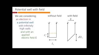 Potential well with field – David Miller [upl. by Ahsauqal]