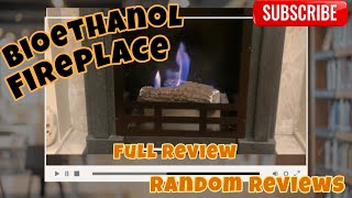 Bioethanol Fireplace  Full Review  how to use and safety tips [upl. by Aleyak96]