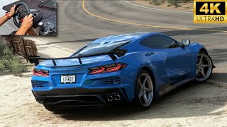 CHEVROLET CORVETTE ERAY 2023  Forza Horizon 5  Steering Wheel Gameplay [upl. by Eittap]