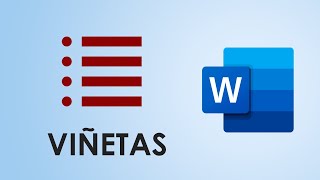 Viñetas en Word [upl. by Agnizn]