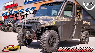 Walkaround  Ranger Crew XP 1000 Polaris® NorthStar Edition Ultimate Camo [upl. by Aratihc]