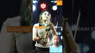 Saxophone Music  Badan Pe Sitare Lapete Huye  Saxophone Queen Lipika saxophone shorts ytshorts [upl. by Harley116]