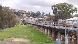 XPT passing over the Murrumbidgee River 28724 [upl. by Alayne124]