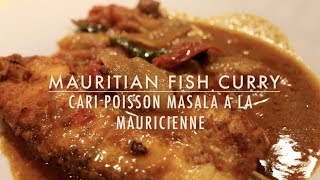 Mauritian Fish curry  Cari poisson masala à la mauricienne [upl. by Nevart92]