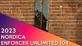 2023 Nordica Enforcer Unlimited 104  Ski Review [upl. by Lewellen]