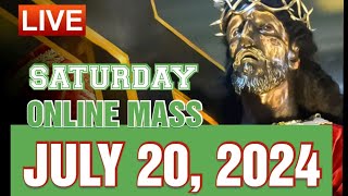 QUIAPO CHURCH LIVE MASS TODAY JULY 202024 [upl. by Bendick]