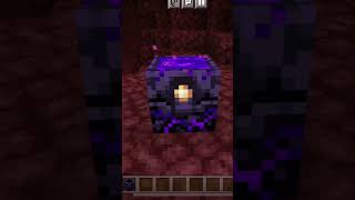 Respawn Anchor  Minecraft Sound Effects shorts minecraft [upl. by Narrat]