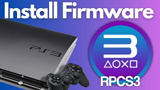 How to download and install PS3 Firmware for RPCS3 [upl. by Simone431]