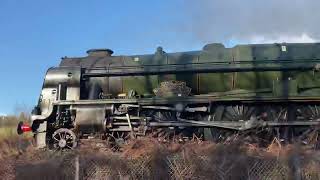 46100 ‘Royal Scot’ heads ‘The Welsh Marches Express’  Monday 14th February 2022 [upl. by Thistle]