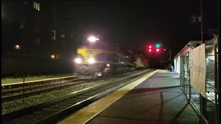 Back to back WSOR and CPKC freights with EMD leaders at Morton Grove [upl. by Cyril]