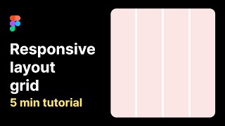 Responsive layout grid in Figma [upl. by Valli]