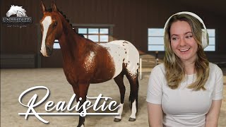 REALISTIC HORSE GAME BETA  Unbridled  Pinehaven [upl. by Fadden]