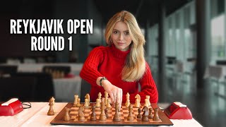 Reykjavik Open Round 1  HOST GM Pia Cramling [upl. by Codi]