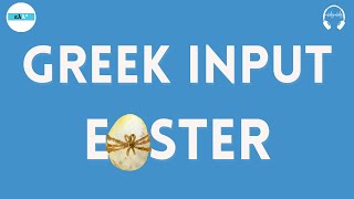 Greek Input 1 Greek Easter Vocabulary  Comprehensible Input [upl. by Maker]