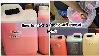 How to Make Fabric Softener at Home 2023 How to save money 8 litres of Fabric softener at Ksh 550 [upl. by Weinstein]