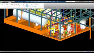 CNG TV Advance Steel to Navisworks [upl. by Meenen]