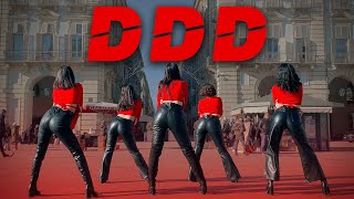 KPOP IN PUBLIC  ONE TAKE EXID 이엑스아이디  DDD 덜덜덜 Dance Cover by UNCODED CREW from Italy [upl. by Llemej808]