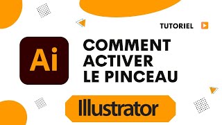 comment activer le pinceaux sur illustrator [upl. by Helli]