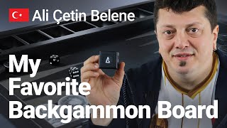 Ali Çetin Belene quotMy Favorite Backgammon Boardquot [upl. by Latrice]