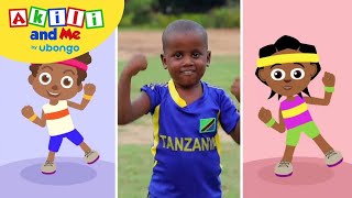 Use your Muscles and move  Kids Health with Akili and Me  African Educational Cartoons [upl. by Mckenna]