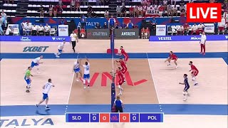 Polska 🇵🇱 vs Słowenia Mecz na żywo  Mens VNL 2024  Slovenia vs Poland Live Stream [upl. by Eerbua]