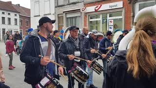 Cavalcade de jemappes 2018  mardi de pâques [upl. by Ahsinuq]