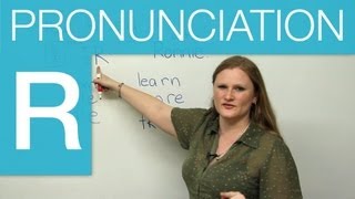 Pronunciation  How to make the R sound in English [upl. by Uhsoj]