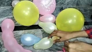 Balloon Deflating Sounds  ASMR Balloonz [upl. by Flemings]