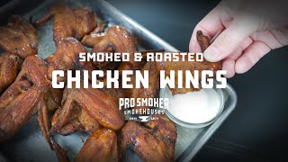 Smoked Chicken Wings  How to Smoke Wings in an Electric Smoker [upl. by Eidderf]