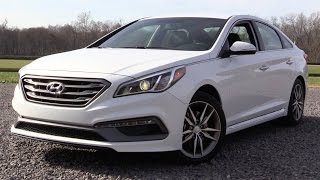 2016 Hyundai Sonata Sport 20t Start Up Road Test and In Depth Review [upl. by Akamaozu814]