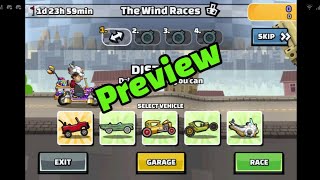 New Team Event Preview  The Wind Races Hill Climb Racing 2 [upl. by Cida]