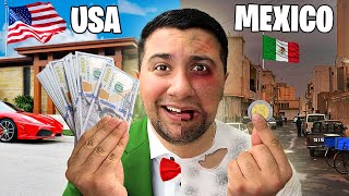 Un día con el salario MINIMO de MÉXICO vs ESTADOS UNIDOS 🤑🇲🇽🇺🇸 [upl. by Adnilym779]