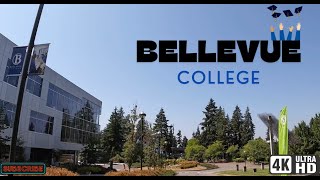 BELLEVUE COLLEGE DRIVE  BELLEVUE WASHINGTON  4K [upl. by Arbma997]