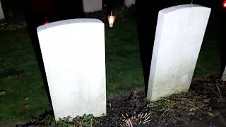 Lite Lanterns At Newark Cemetery All Souls Day During The Evening [upl. by Astrid22]