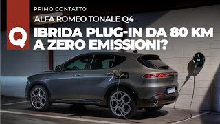 Tonale Plugin Hybrid 2023 fino a 80 km a zero emissioni Sarà vero [upl. by Nnaeiluj]