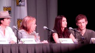 Comic Con 2011 Vampire Diaries Panel Clip 1 [upl. by Myrilla]