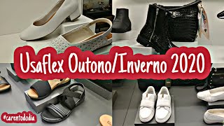 USAFLEX NOVA COLEÇÃO OUTONOINVERNO  LANÇAMENTOS SAPATOS E TENDÊNCIAS  Caren Sales [upl. by Cole]