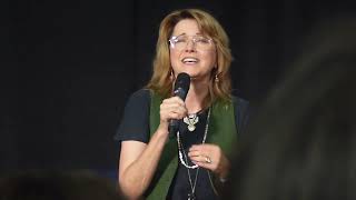 Lucy Lawless Sings Right Here Waiting and Xena War Cry Convention 16th June 2024 [upl. by Warfeld]