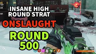 The best HIGH ROUND strategy for ONSLAUGHT ZOMBIES  Get Round 500 Call of Duty Cold War [upl. by Delmar]