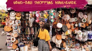 Shopping in UBUD  Bali  Where to Shop in Bali [upl. by Llebiram733]