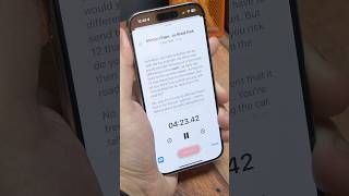 How to transcribe Voice Memo recordings in iOS 18 shorts iOS18 howto [upl. by Jacquenette]