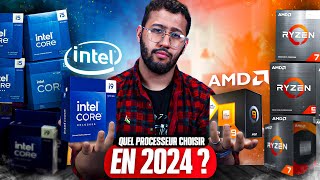 QUEL PROCESSEUR CHOISIR EN 2024  AMD ou Intel  Gaming et multitâche [upl. by Ayek]